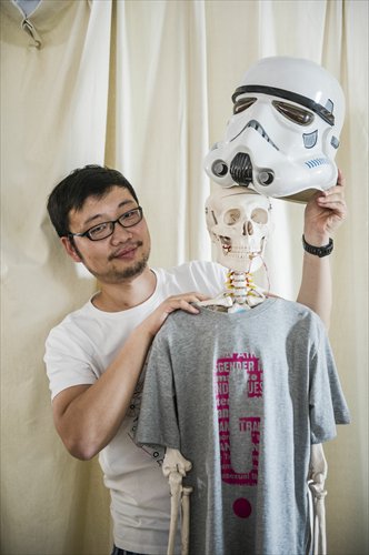 Wang Dong, a senior editor at online science channel Guokr. Photo: Li Hao/GT