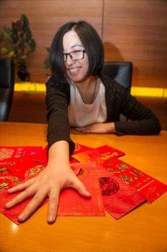 More Chinese employees are plucking up the courage to bargain with their bosses for year-end bonuses. Photo: Li Hao/GT