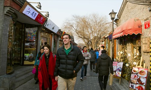 China's main appeal for foreign tourists remains its historical and cultural sites. Photo: Li Hao/GT