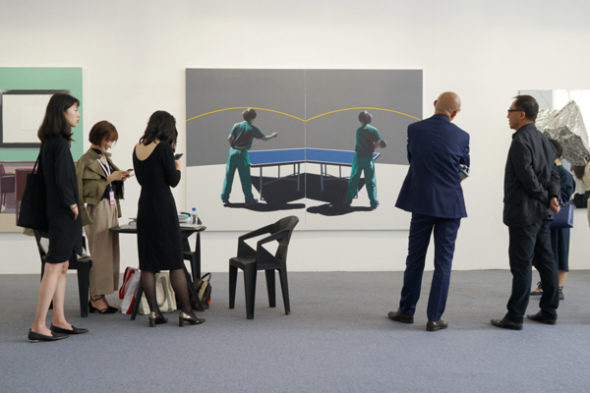 The recent Art Chengdu International Contemporary Art Fair sees 31 prominent Chinese and international galleries present their best contemporary art. ��Photo provided to China Daily��
