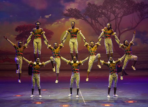 Dancers perform at the Wanda Cultural Tourism City in Harbin. (Photo/Courtesy of Wanda)