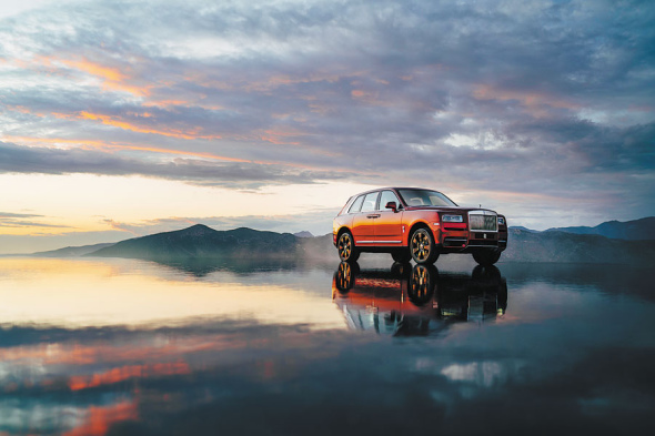 The Cullinan is seen as an attempt by Rolls-Royce to increase its profits by entering the super-luxury SUV segment. ��Photo/China Daily��
